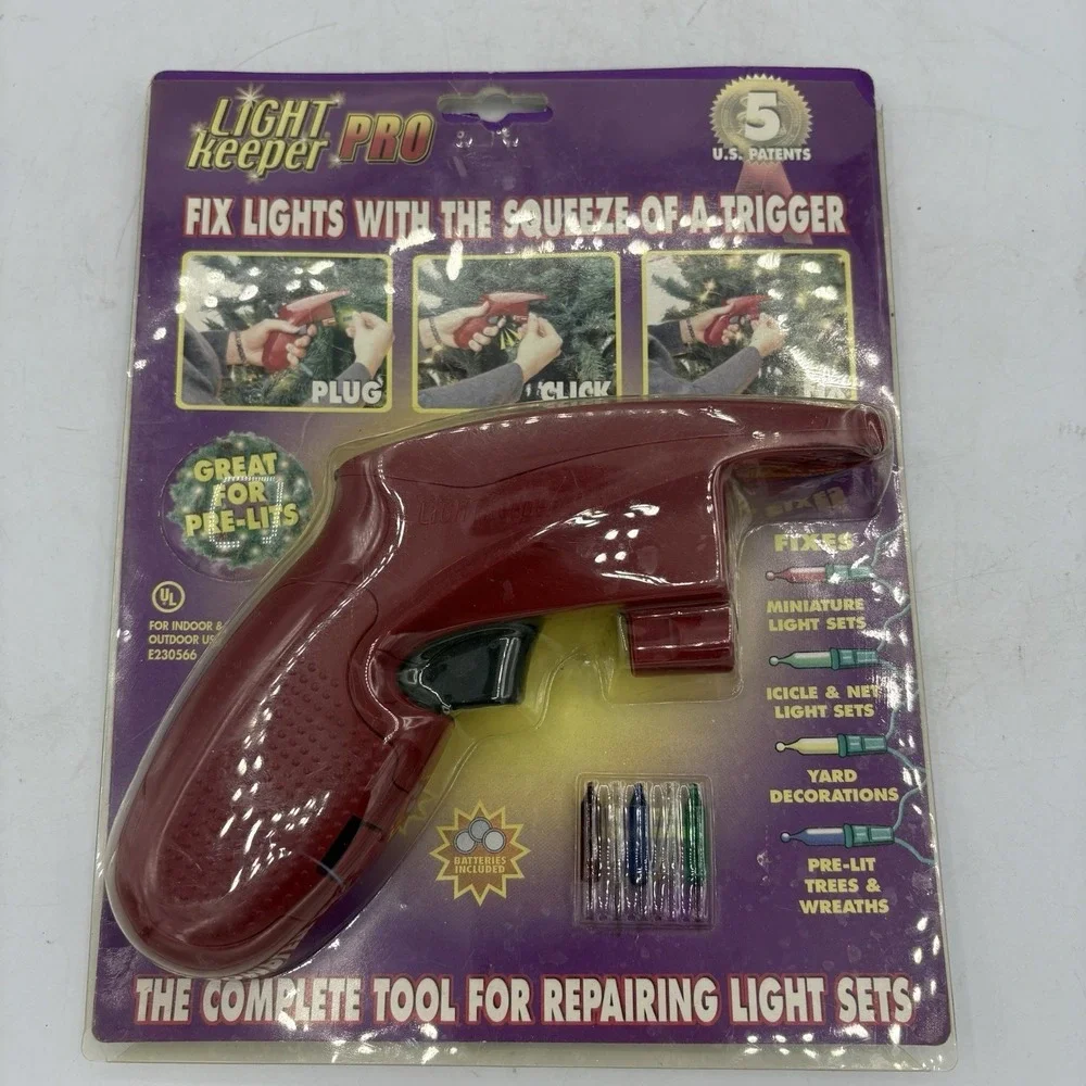 Ulta-Lit Tree Co Light Keeper Pro Repair Tool Christmas Lights